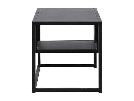 Meuble TV en Métal "Riverside" 120cm Noir