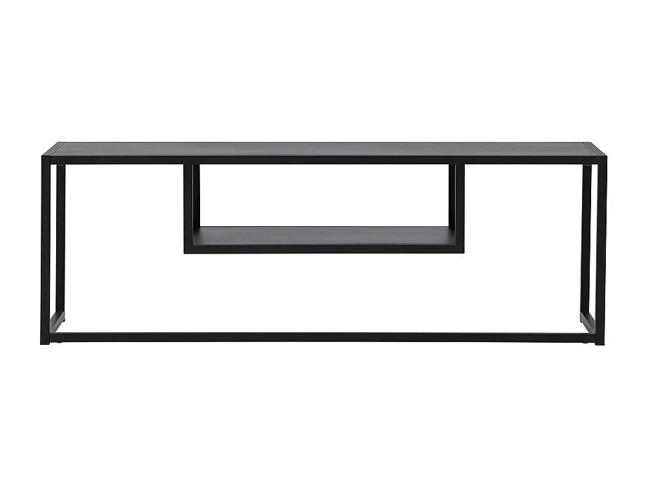 Meuble TV en Métal "Riverside" 120cm Noir