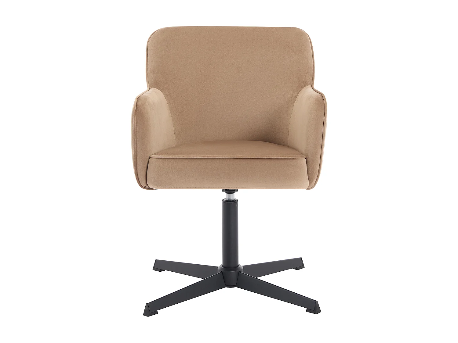 Chaise de bureau - Velours - Beige et noir - CAPULI de Pascal Morabito