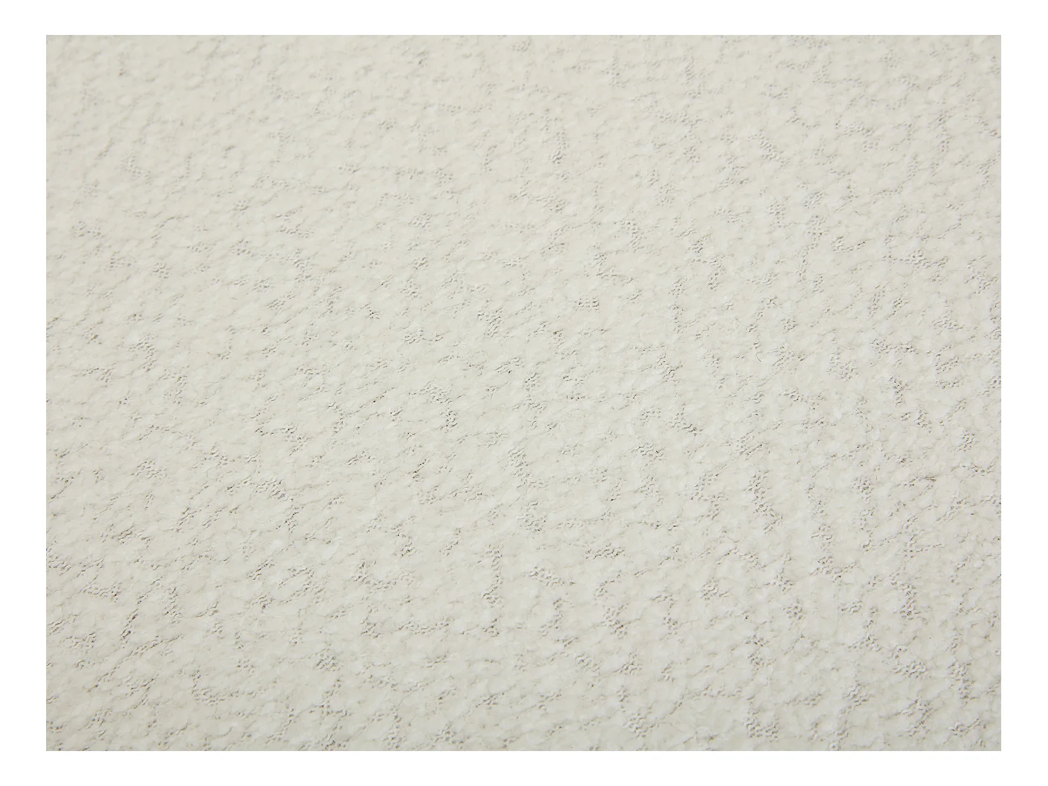 Silla de oficina de tejido rizada - blanco y dorado - LANCIEGA de Pascal Morabito