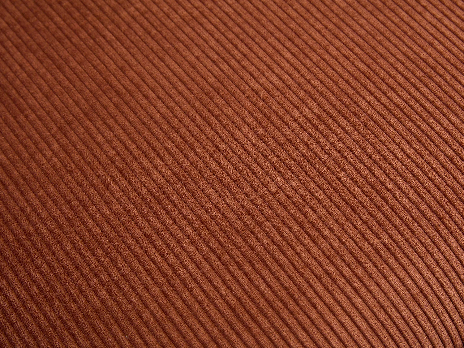 Bürostuhl höhenverstellbar - Cord - Terracotta & Schwarz - BATARU von Pascal Morabito