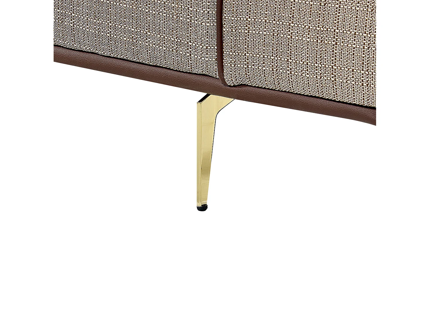 Driezitsbank linnen lichtbruin OSELO