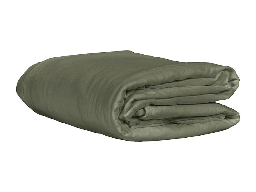 Housse de couette gaze de coton double 140 x 200 cm vert - PEPA 1