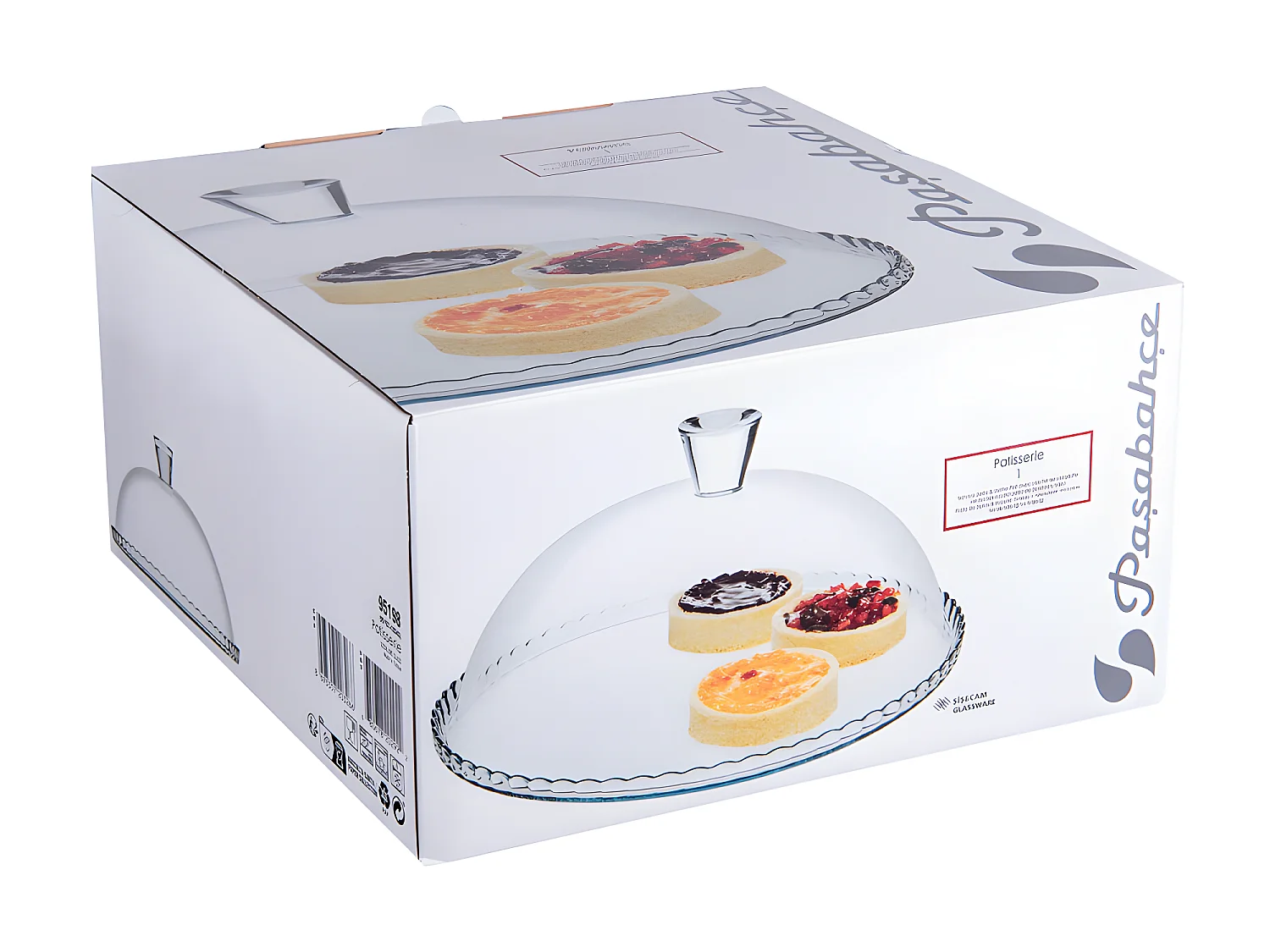 Plat à tarte avec cloche 32 cm