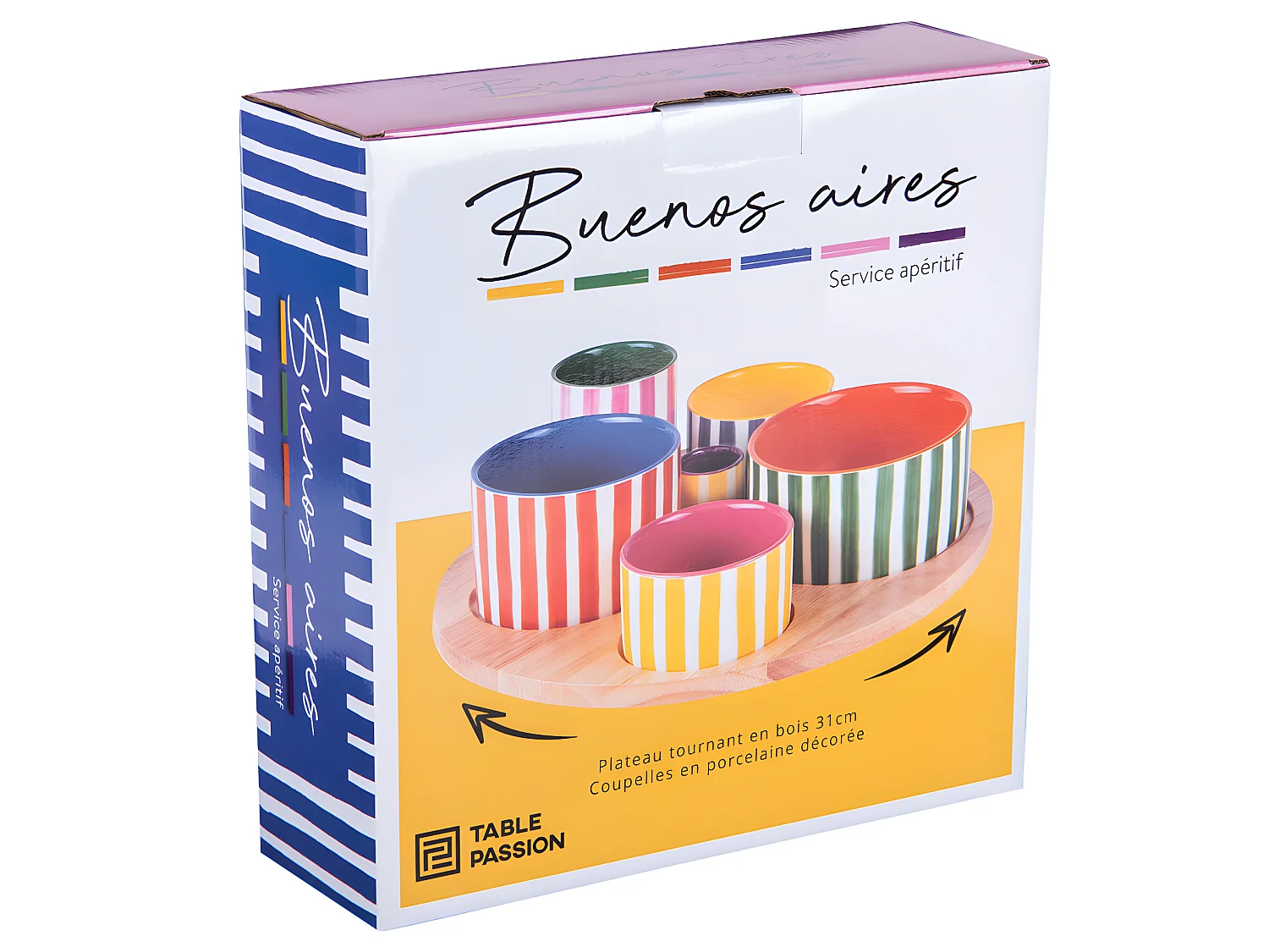 Service apéritif 6 pièces Buenosaires