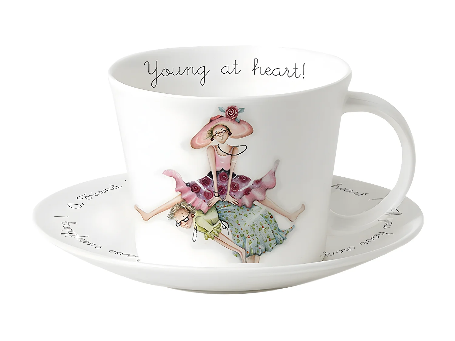 Ensemble déjeuner 45 cl Bonheur