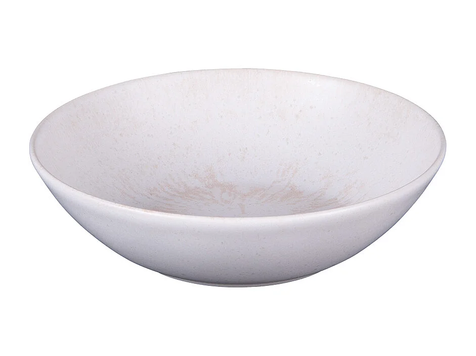 Coupelle Onyx 17 cm crème (lot de 6)