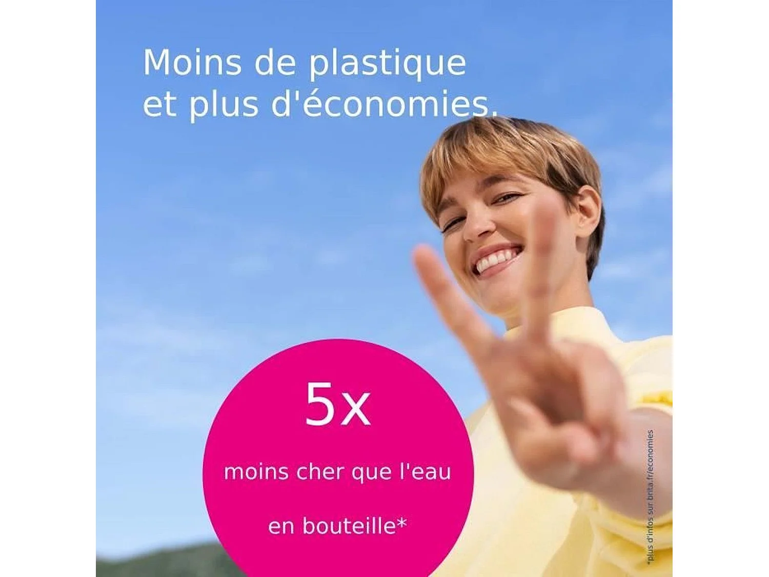 Carafe filtrante en verre 2,5 dont 1,5L d'eau filtrée avec filtre