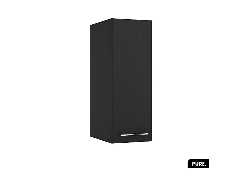 Armoire murale | PURE | Noir | 30 × 90 × 45