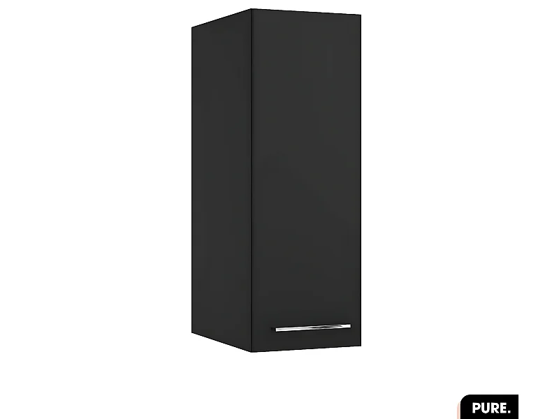 Armoire murale | PURE | Noir | 30 × 90 × 45