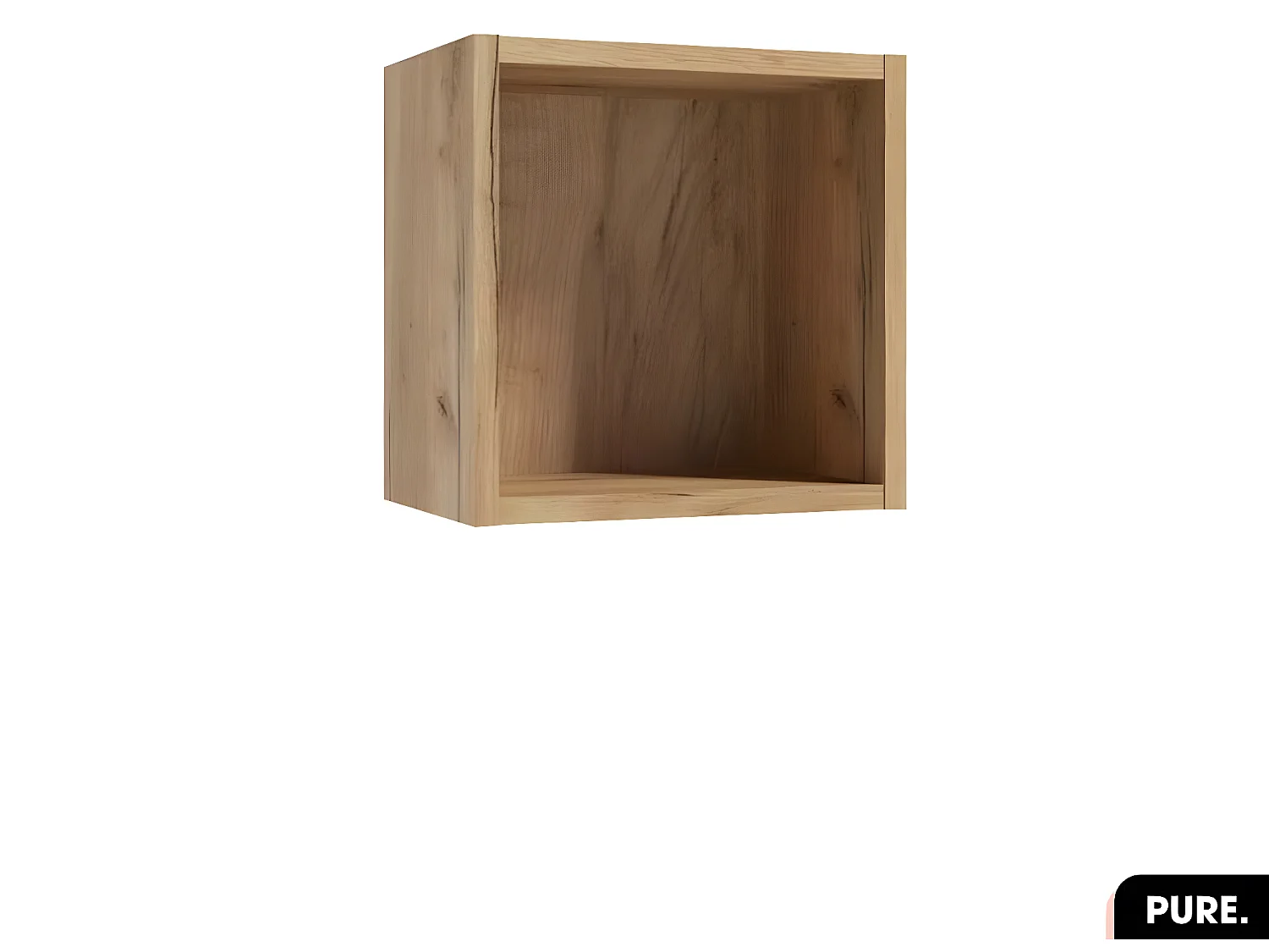 Cube murale modulable | PURE | OAK | 30 × 30 × 20