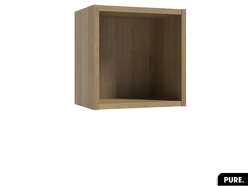 Cube murale modulable | PURE | Hêtre | 30 × 30 × 20
