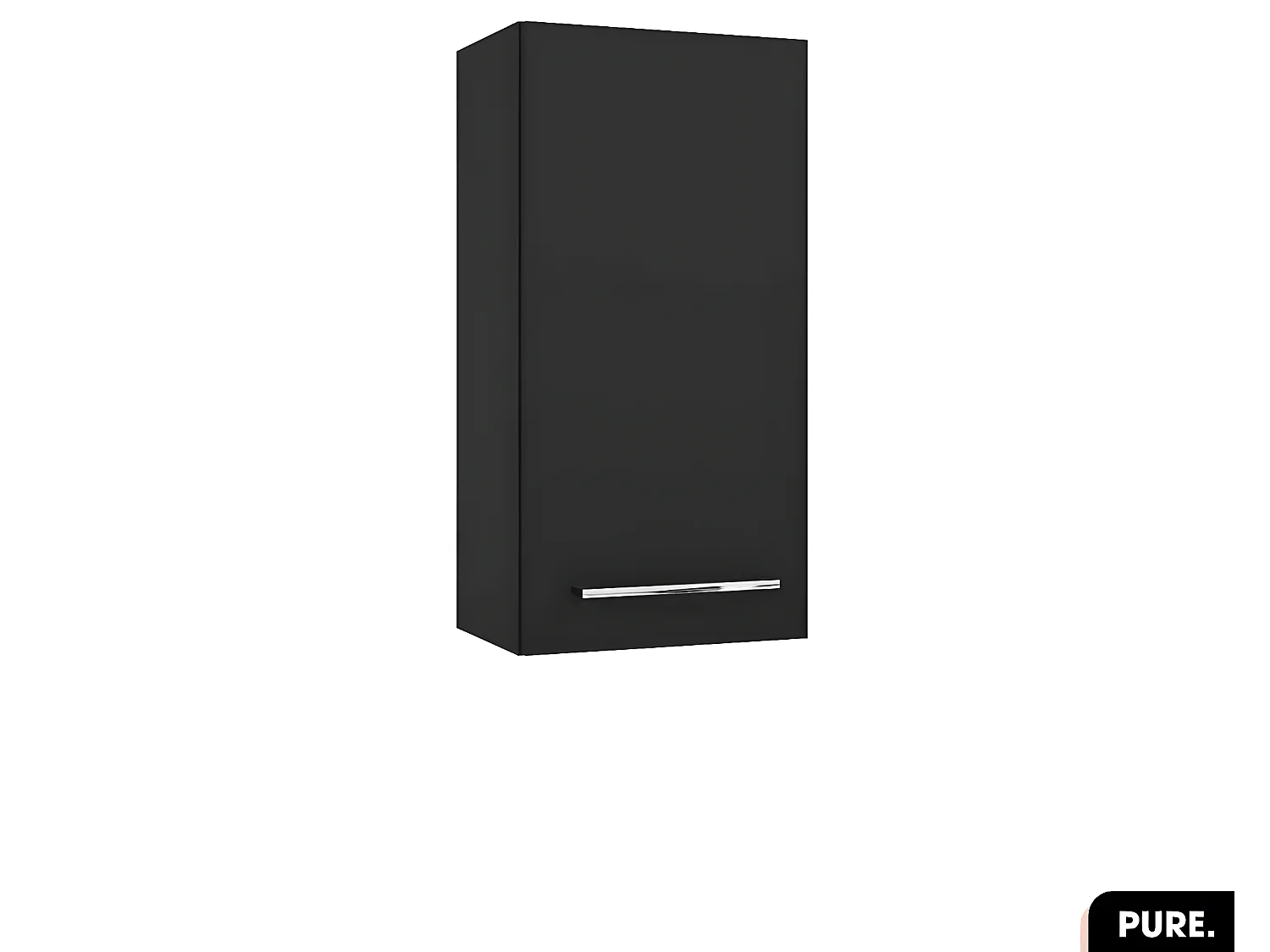 Armoire murale | PURE | Noir | 30 × 60 × 22