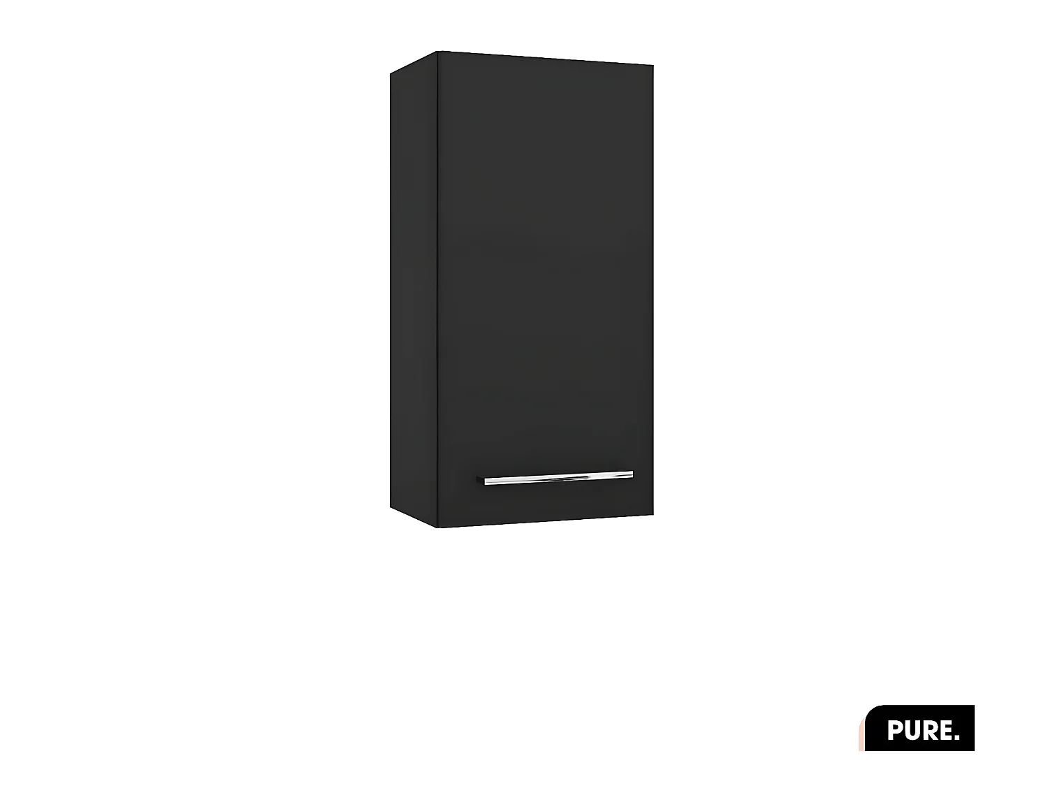 Armoire murale | PURE | Noir | 30 × 60 × 22