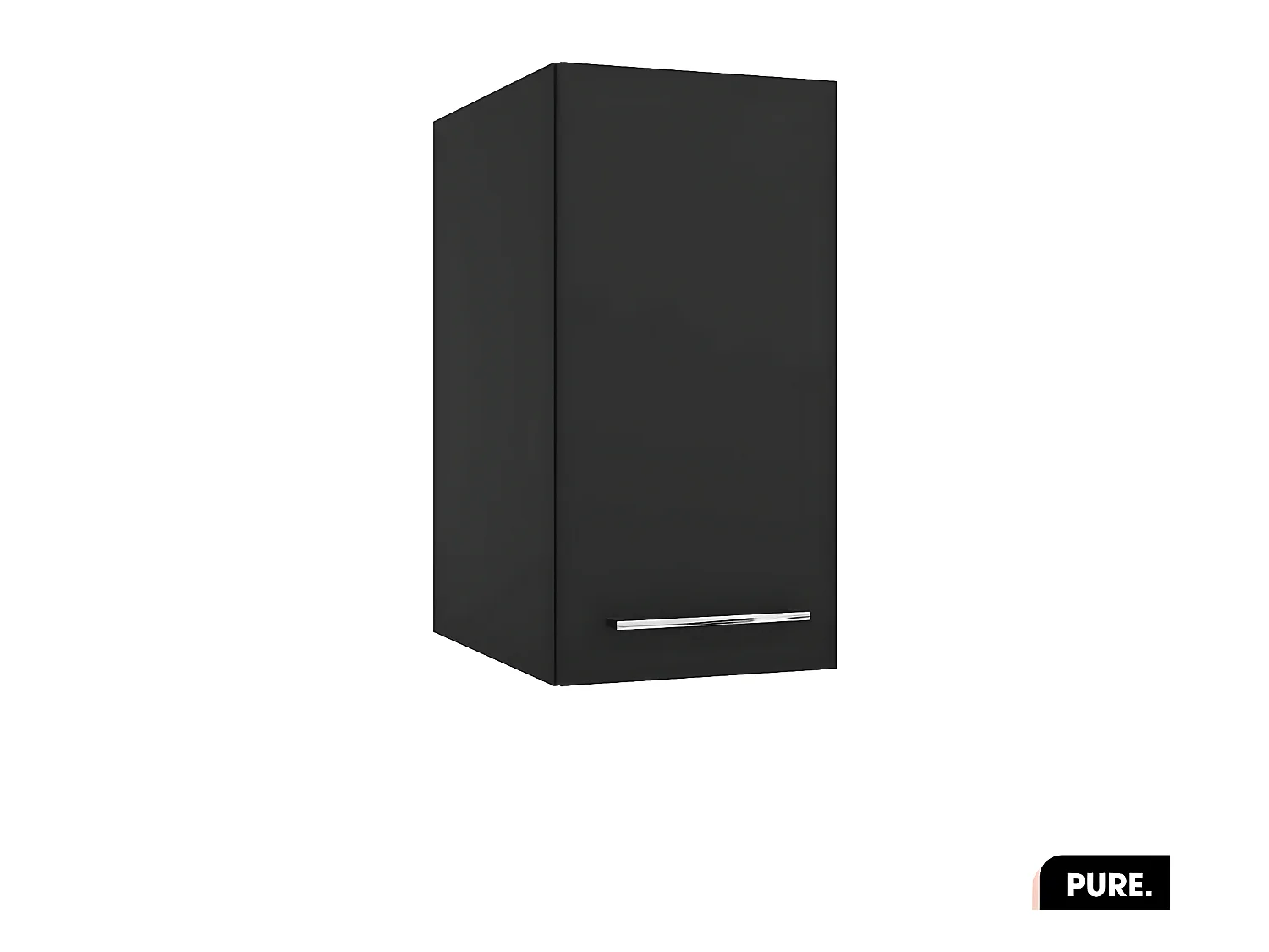 Armoire murale | PURE | Noir | 30 × 60 × 45
