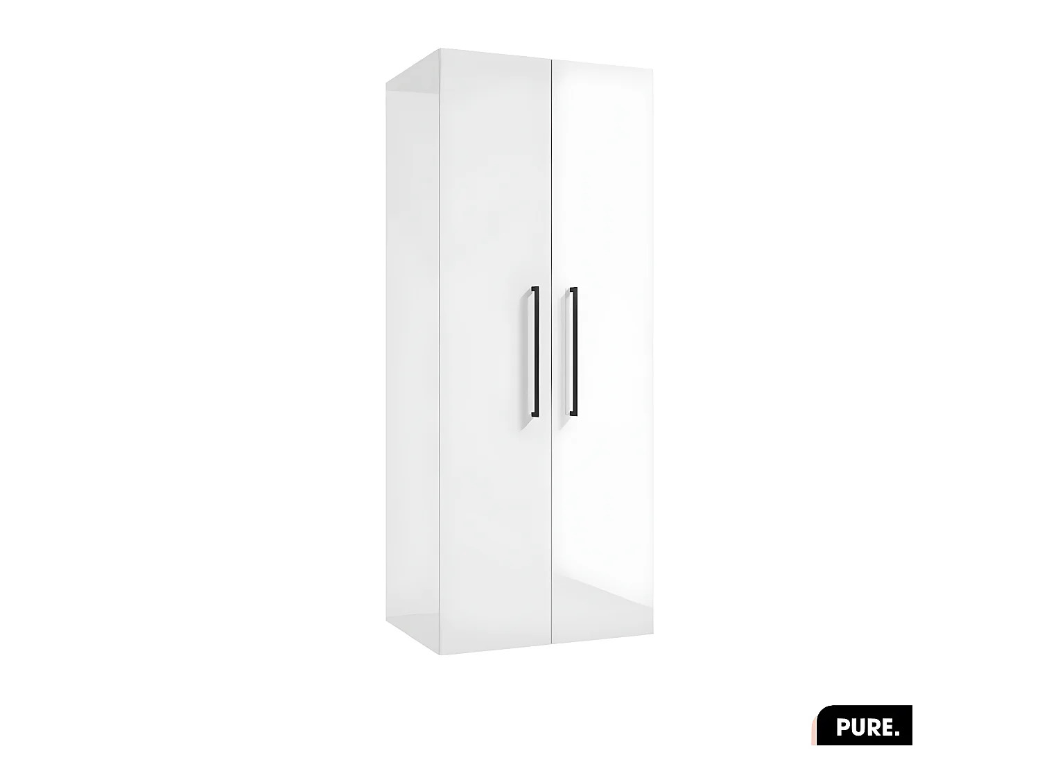 Armoire murale | PURE | Blanc | Deux Portes | 60 × 150 × 45