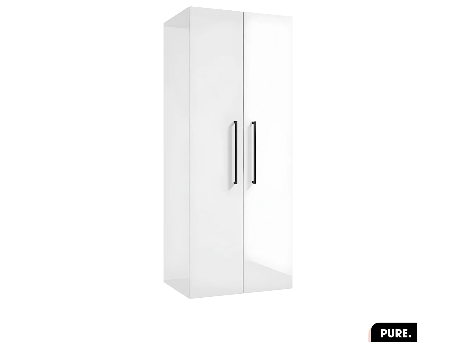 Armoire murale | PURE | Blanc | Deux Portes | 60 × 150 × 45