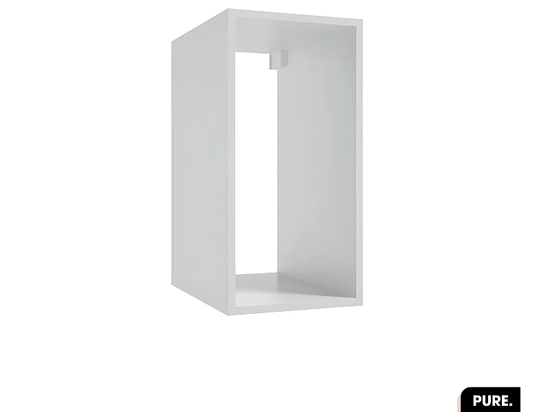 Cube murale modulable | PURE | Blanc | 60 × 30 × 44
