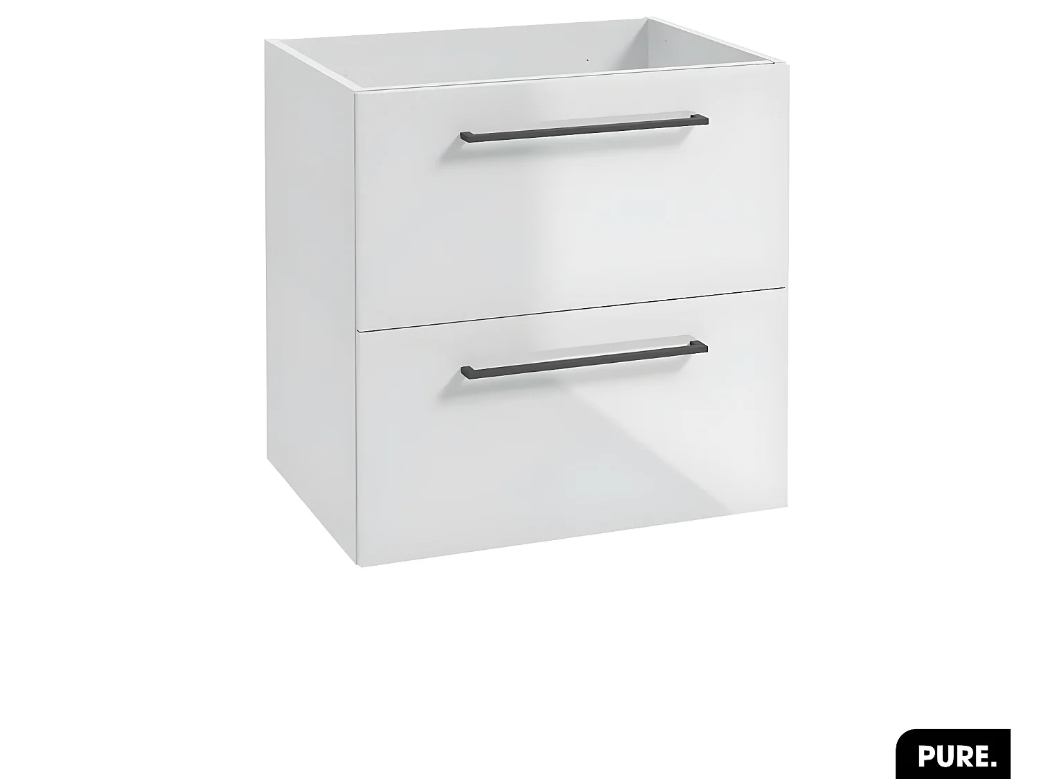Meuble sous vasque | PURE | Blanc | 60 × 60 × 45