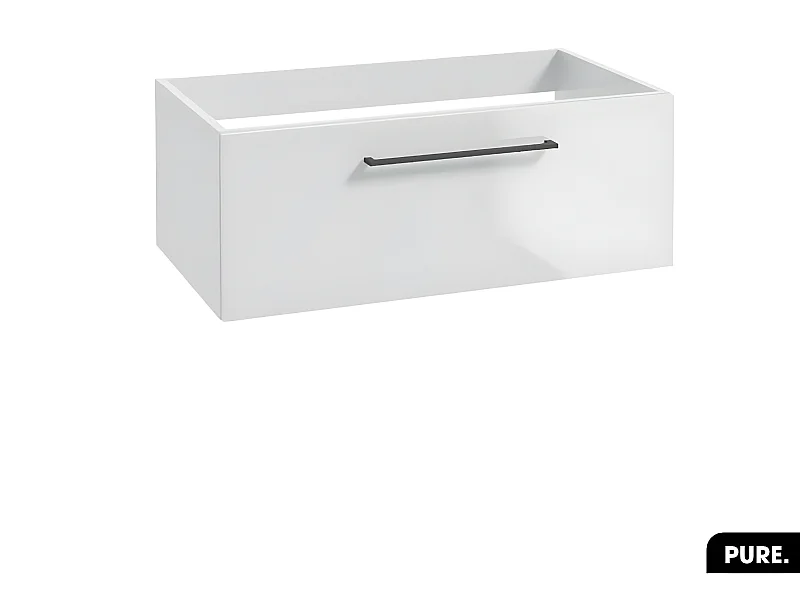 Meuble sous vasque | PURE | Blanc | 80 × 30 × 45