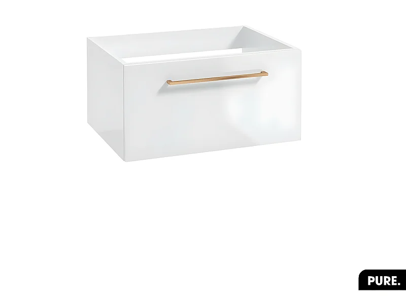 Meuble sous vasque | PURE | Blanc | 60 × 30 × 45