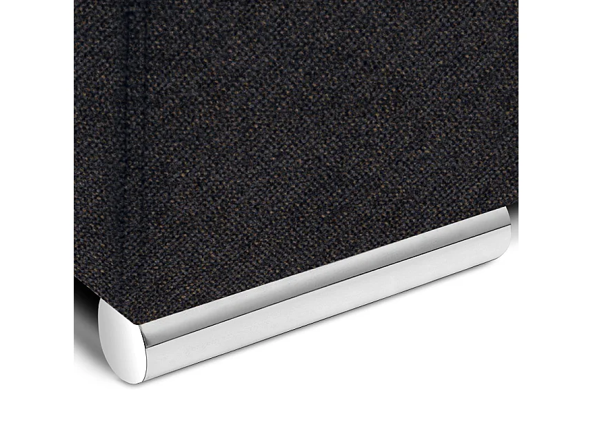 Ecksofa rechts mit Schlaffunktion - RATLO - Marineblau