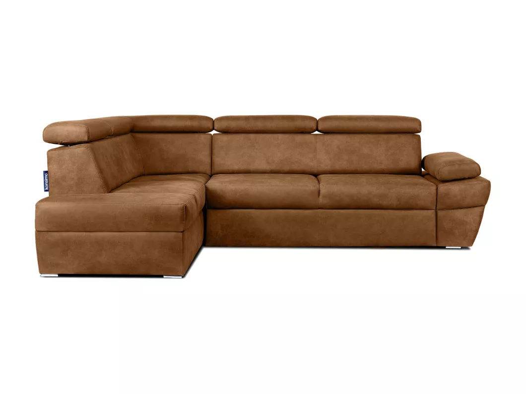 Kauf Unique Ecksofa - Schlaffunktion - 4 /5 Sitzer - Bettkasten - orange - RATLO