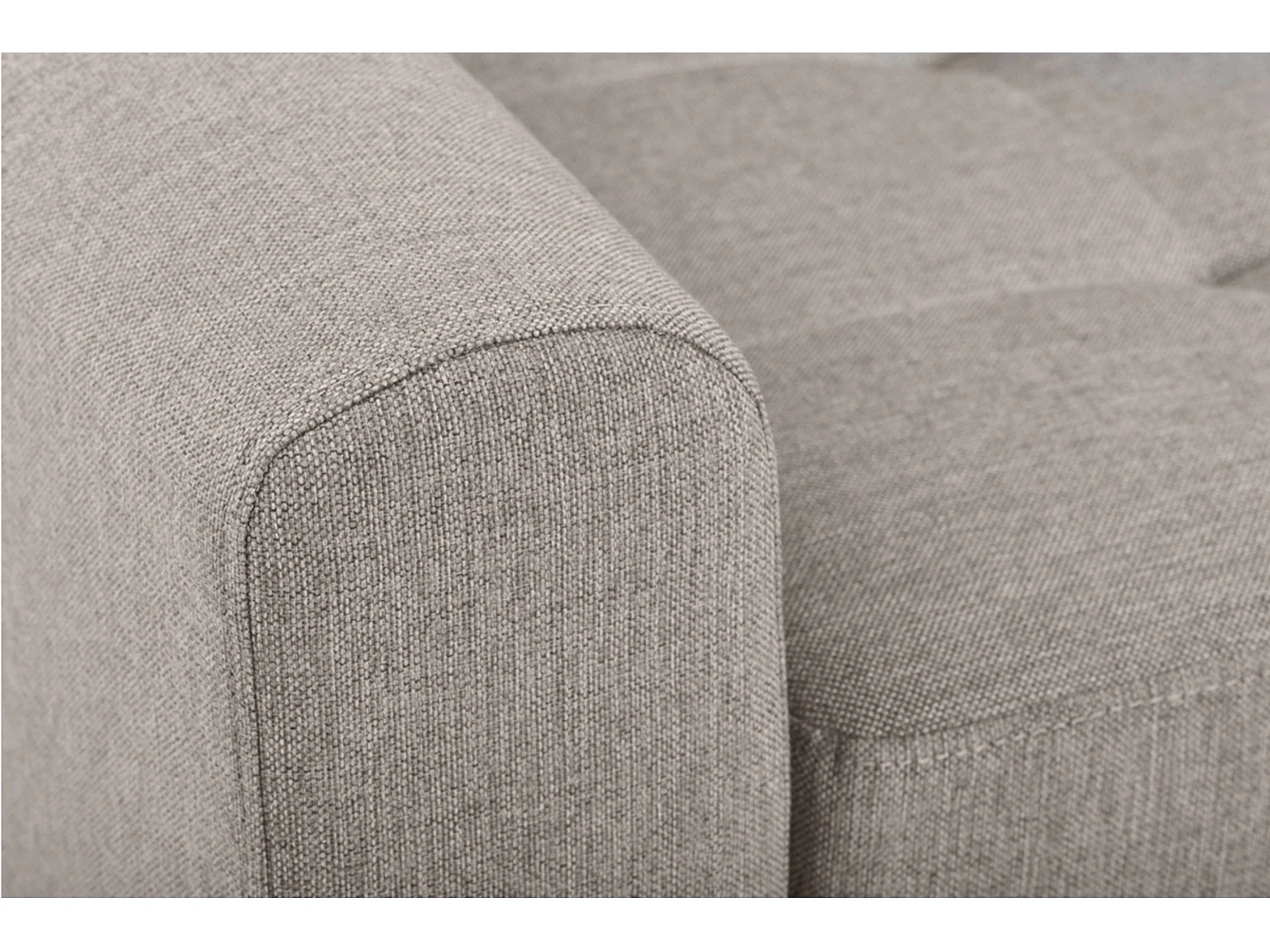 Ecksofa 3-4 Sitzer - Schlaffunktion - Beige - REVO