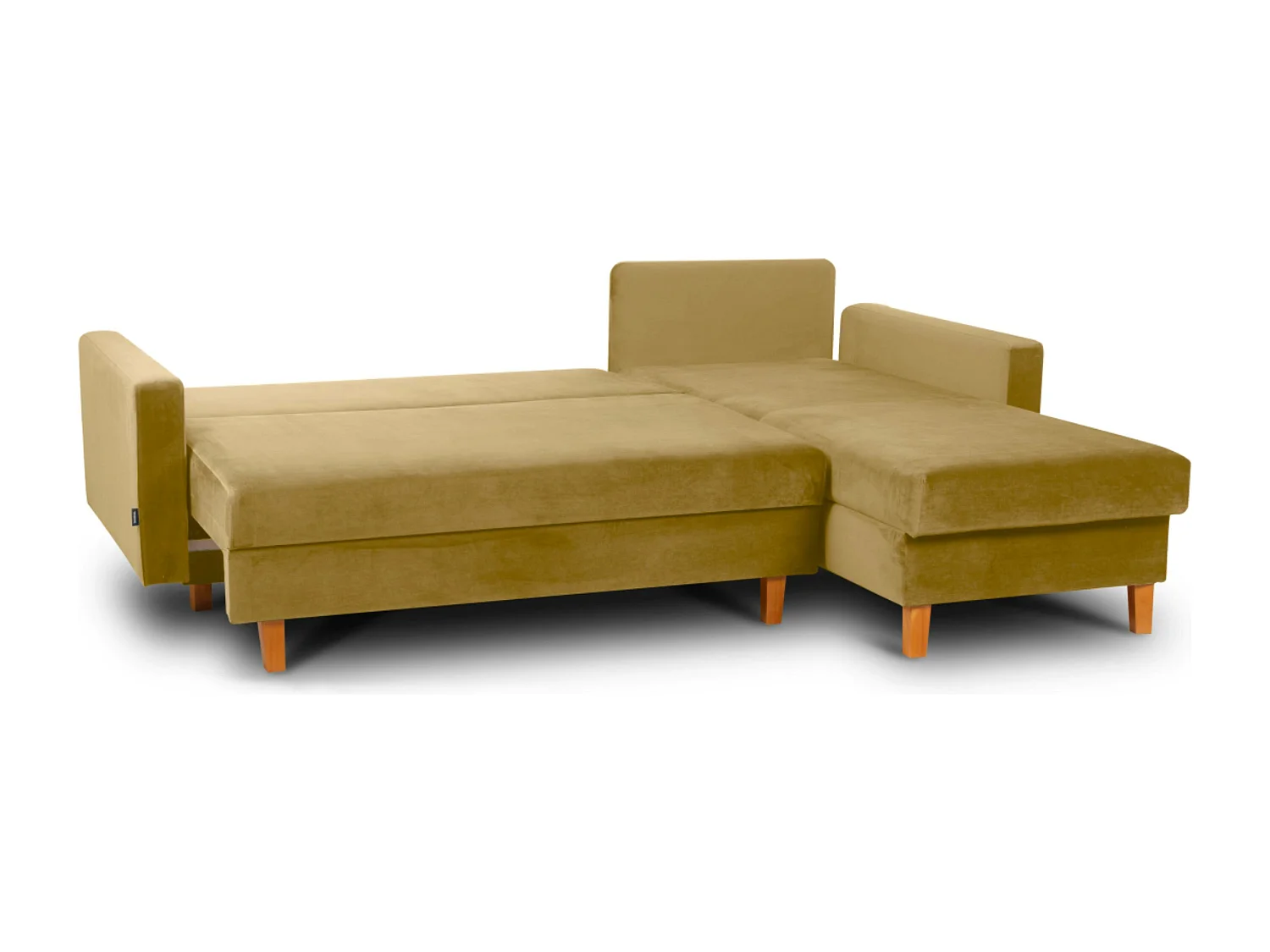 Universal-Ecksofa mit Ottomane ERISO - 3-Sitzer - Gelb