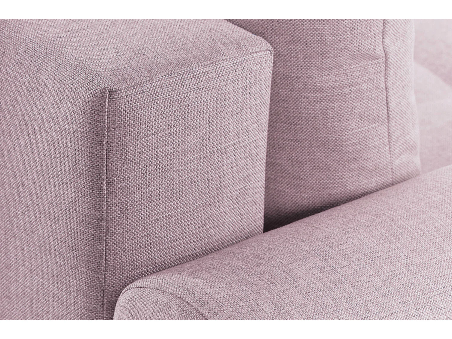 Ecksofa 3-4 Sitzer - Schlaffunktion - rosa - REVO