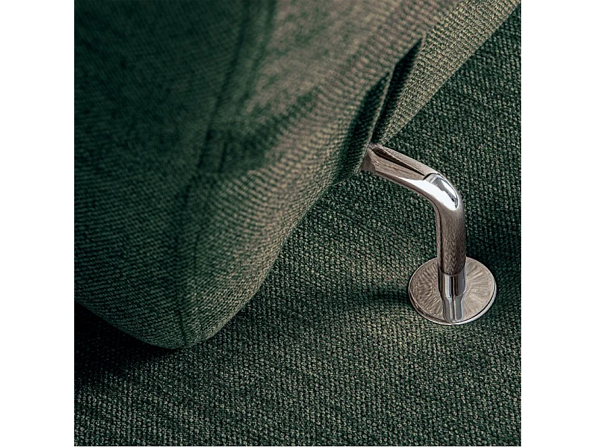 Canapé d'angle droit avec fonction de couchage - convertible - RATLO - Turquoise