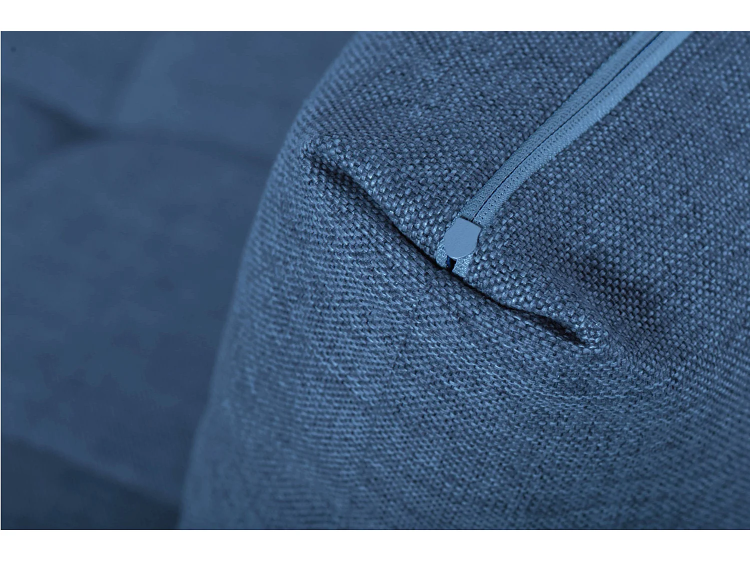 Ecksofa 3-4 Sitzer - Schlaffunktion - blau - REVO