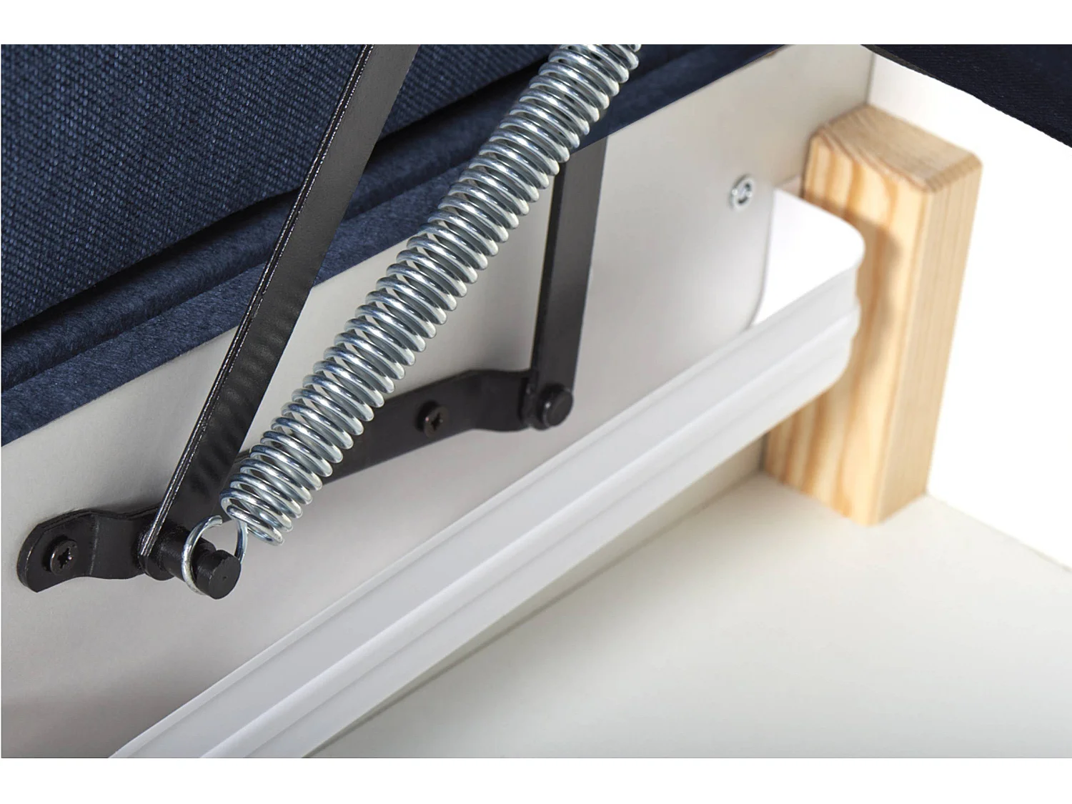 Ecksofa 3-4 Sitzer - Schlaffunktion - blau - REVO