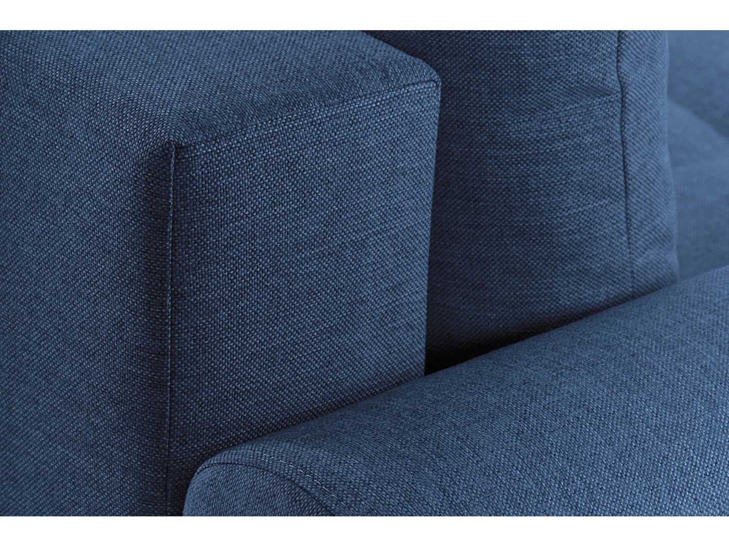 Ecksofa 3-4 Sitzer - Schlaffunktion - blau - REVO