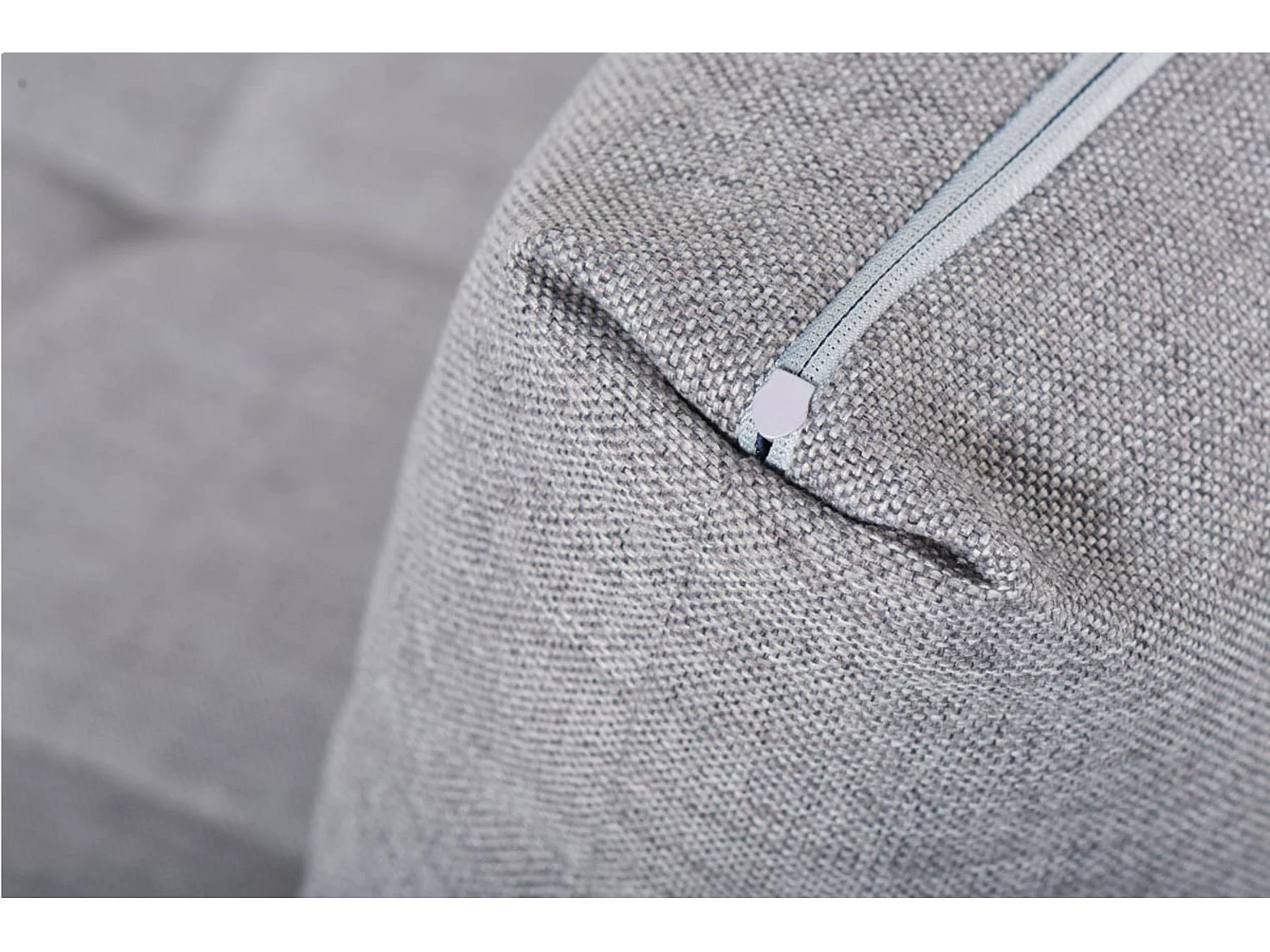 Ecksofa 3-4 Sitzer - Schlaffunktion - hellgrau - REVO