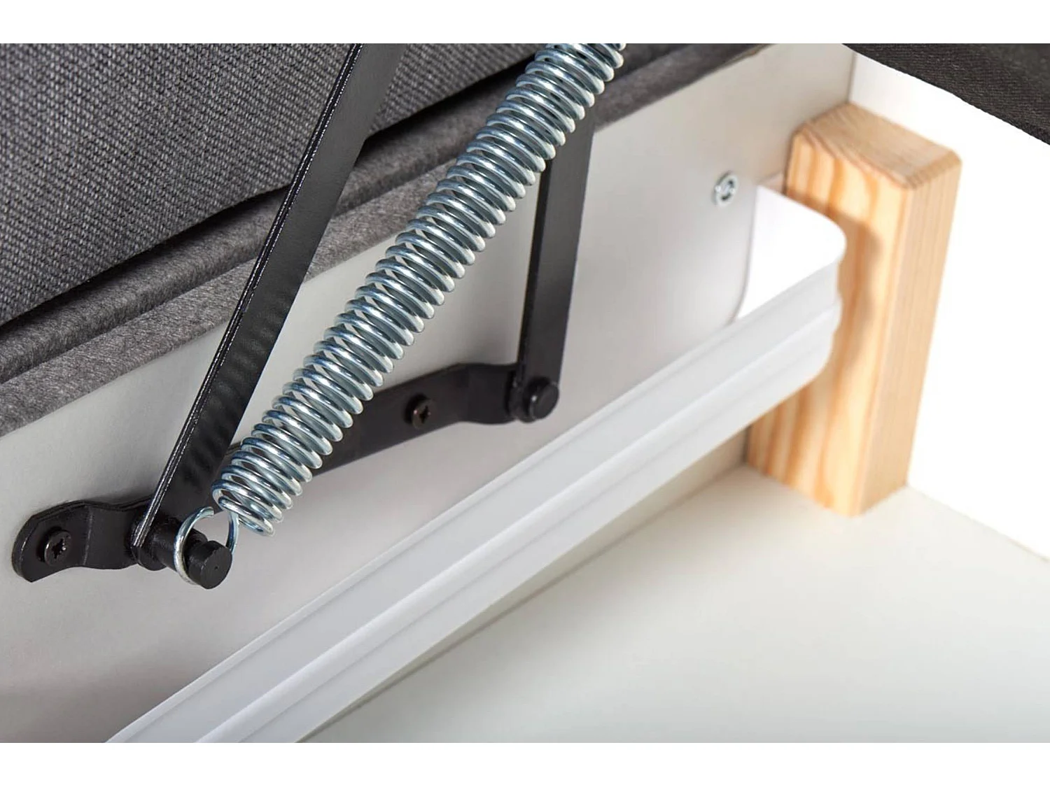 Ecksofa 3-4 Sitzer - Schlaffunktion - hellgrau - REVO