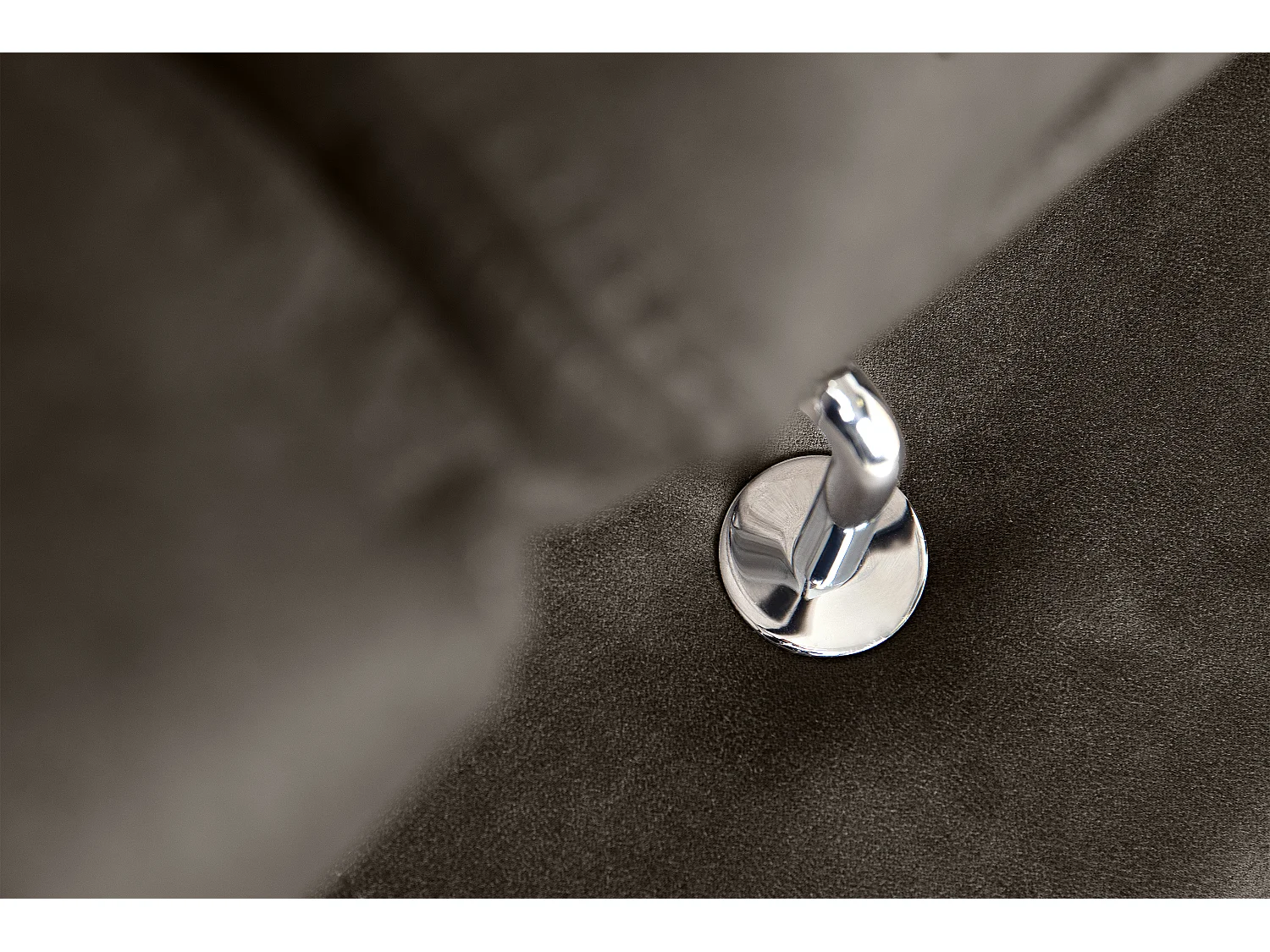 Canapé d'angle droit avec fonction de couchage - convertible - RATLO - Anthracite