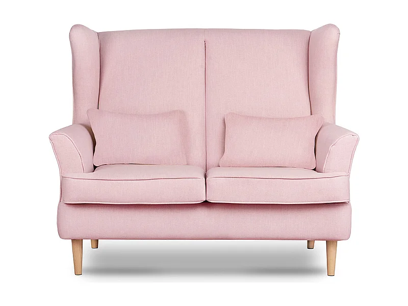 Klassischer Doppelsessel - Rosa - STRALIS