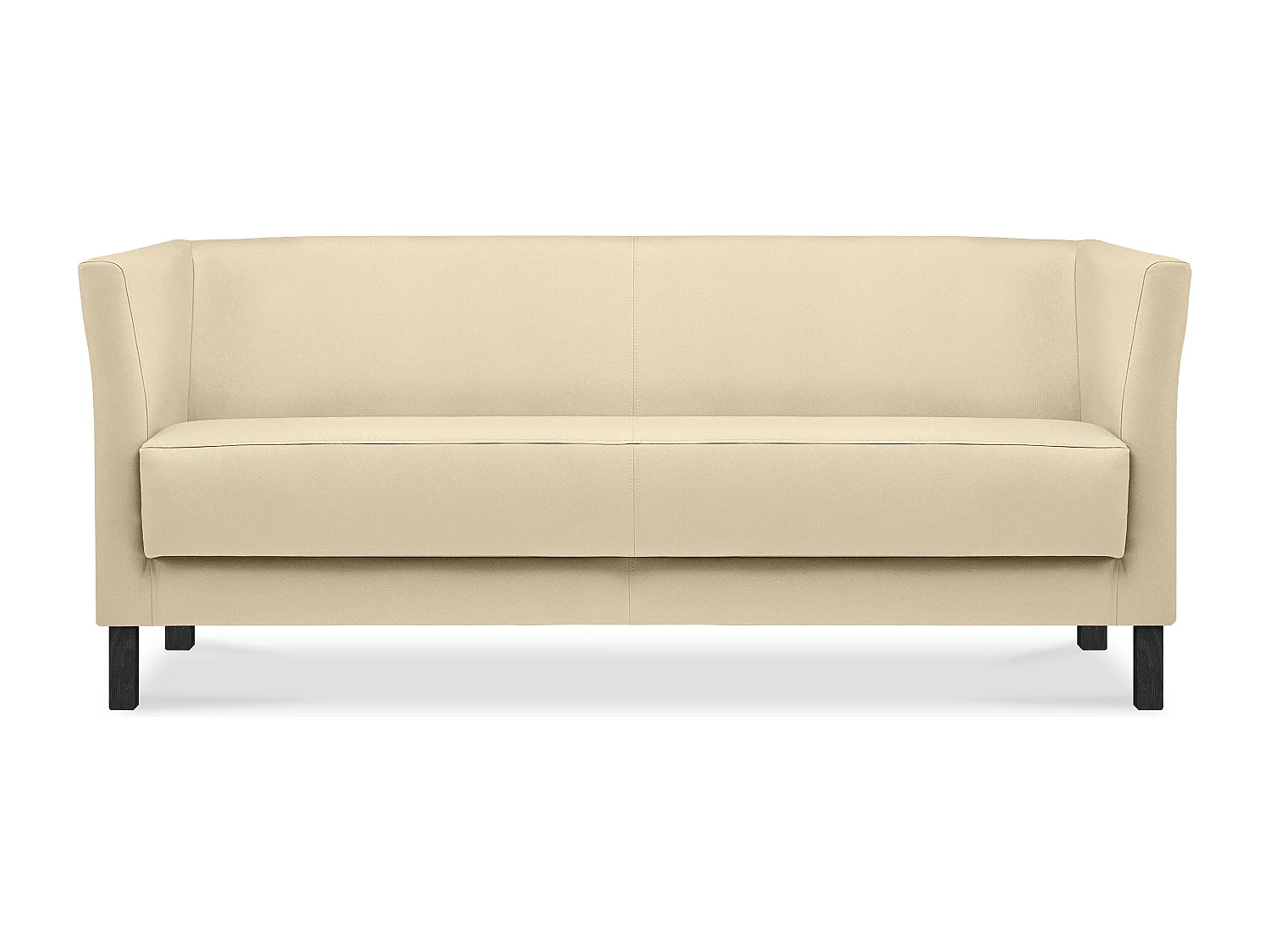 Modernes  Sofa 3 Sitzer aus Kunstleder - cremig - ESPECTO