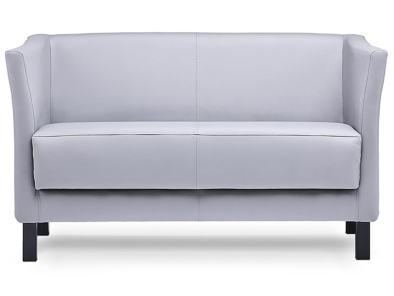 Modernes Sofa 2 Sitzer - aus Kunstleder - grau - ESPECTO