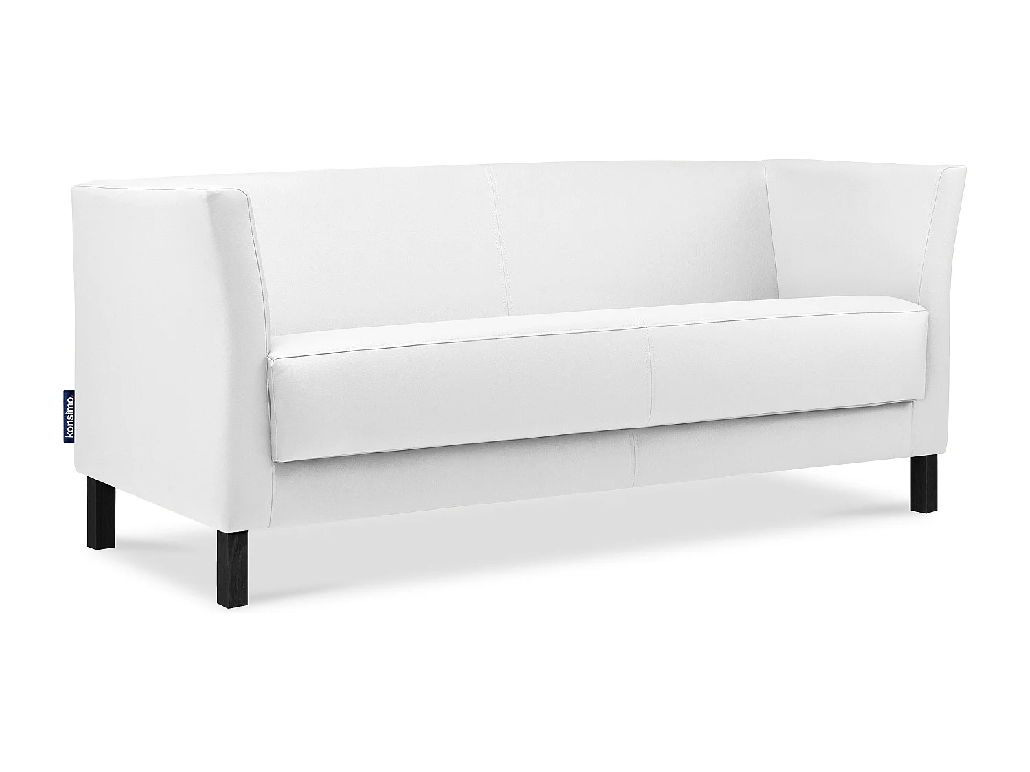 Modernes  Sofa 3 Sitzer aus Kunstleder - weiß - ESPECTO