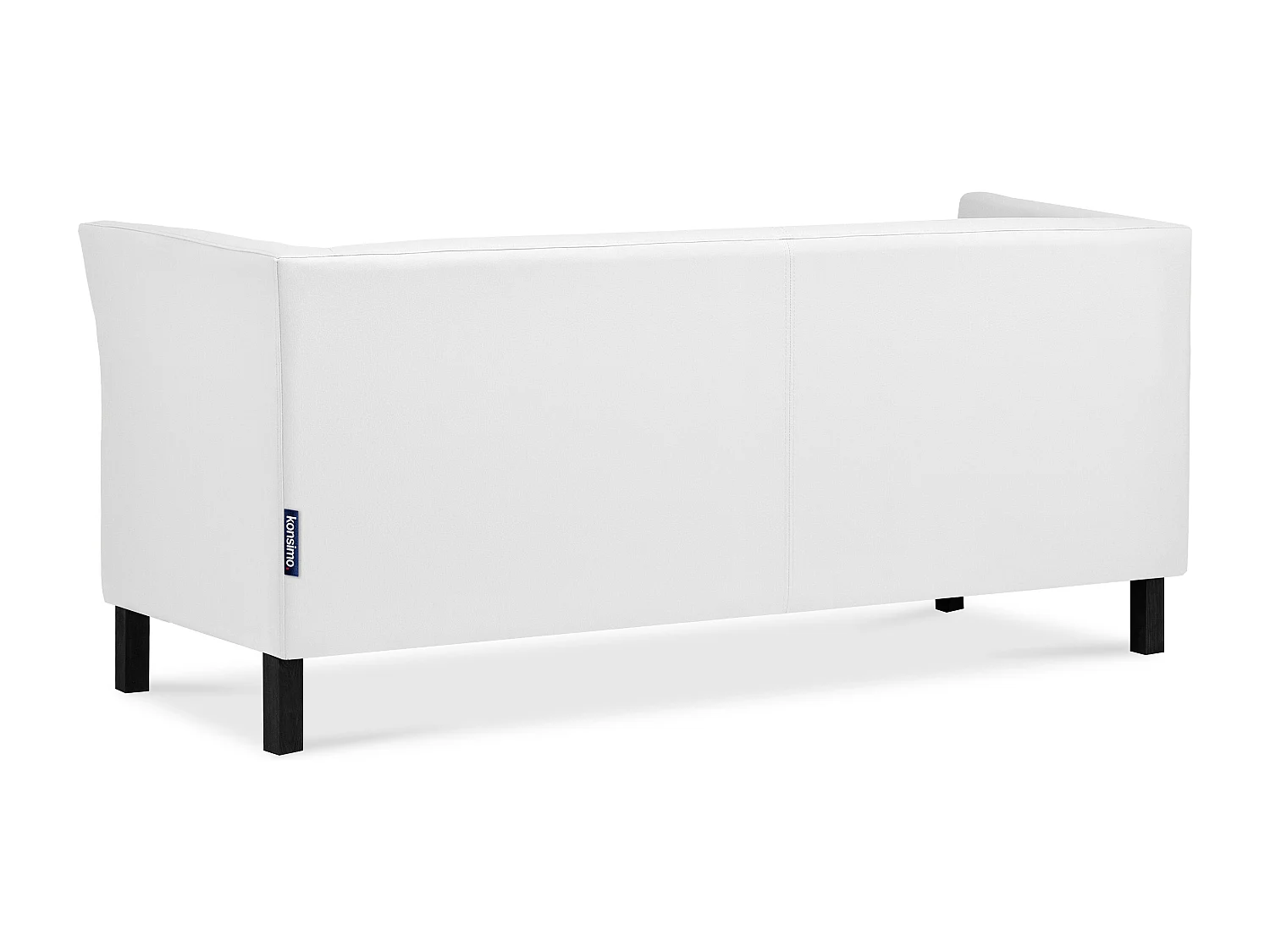 Modernes  Sofa 3 Sitzer aus Kunstleder - weiß - ESPECTO