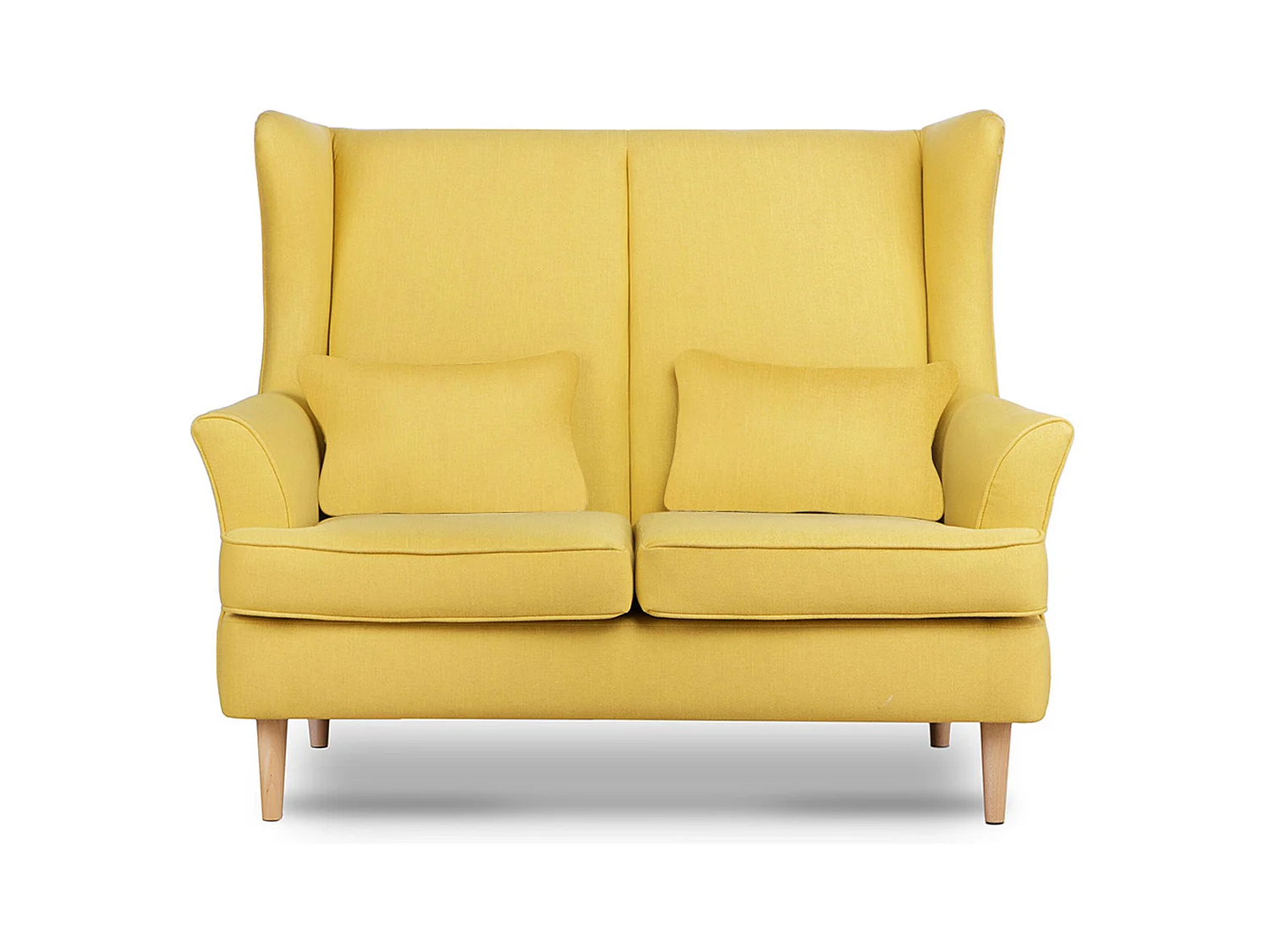 Fauteuil double classique - Jaune - STRALIS