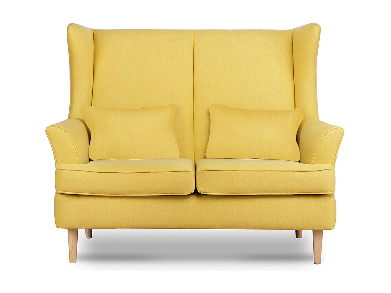 Fauteuil double classique - Jaune - STRALIS