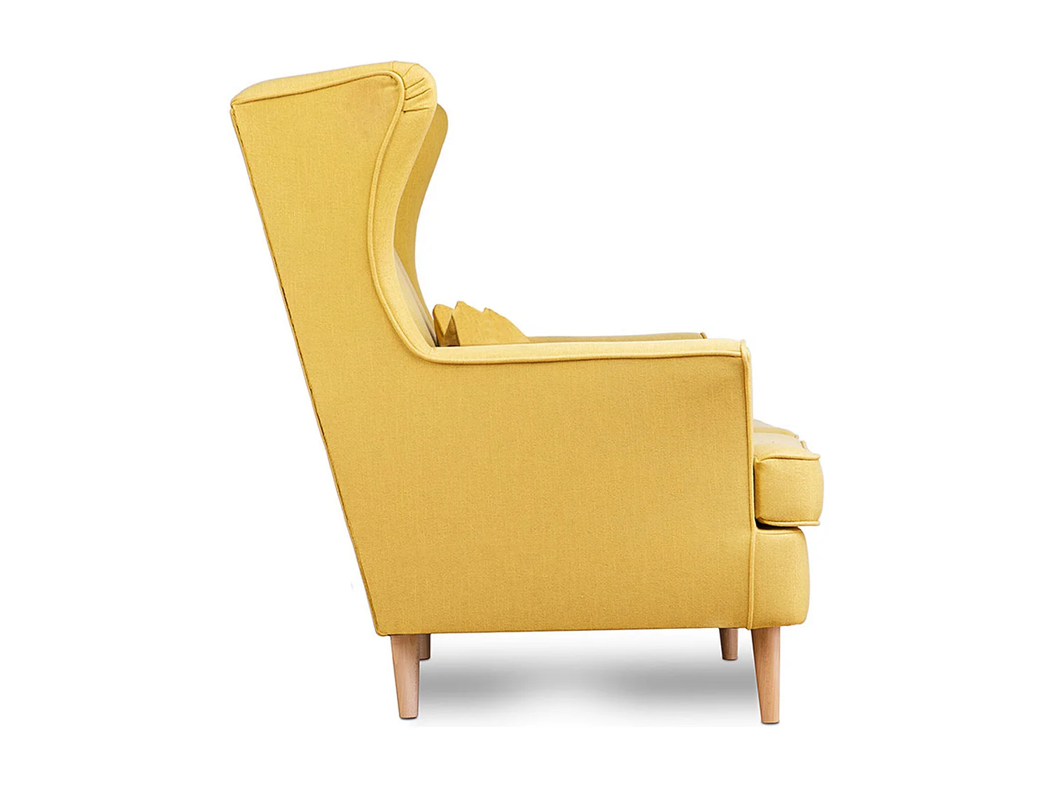Fauteuil double classique - Jaune - STRALIS