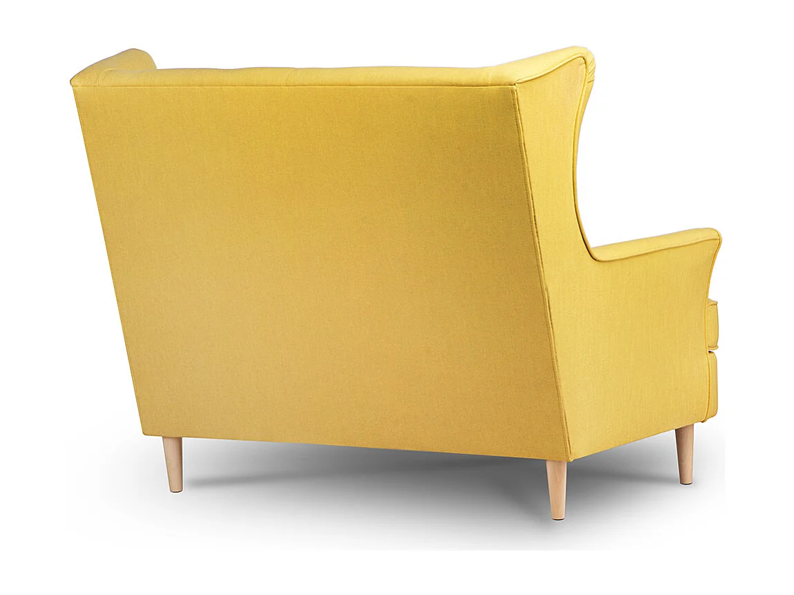 Fauteuil double classique - Jaune - STRALIS