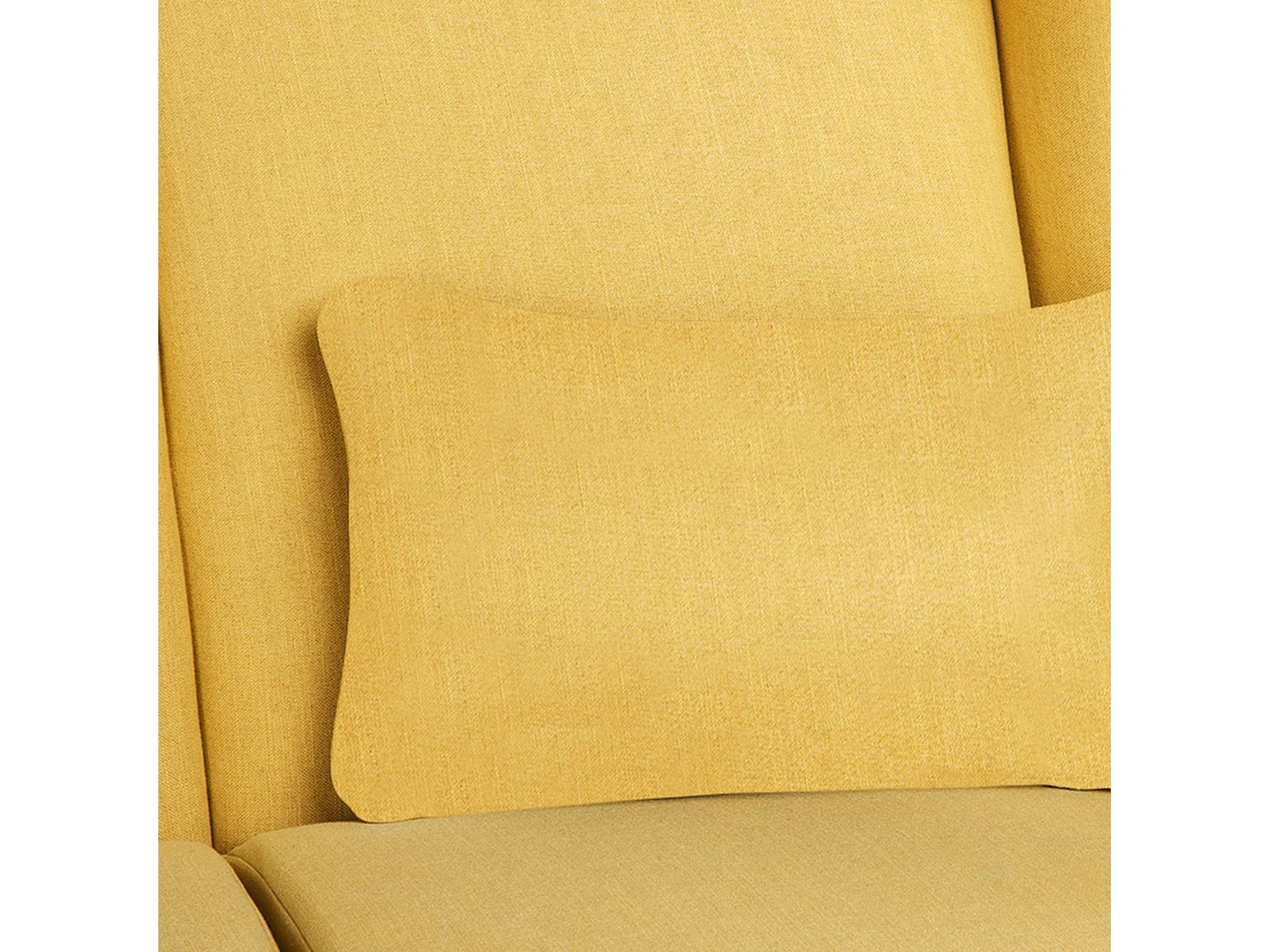 Fauteuil double classique - Jaune - STRALIS
