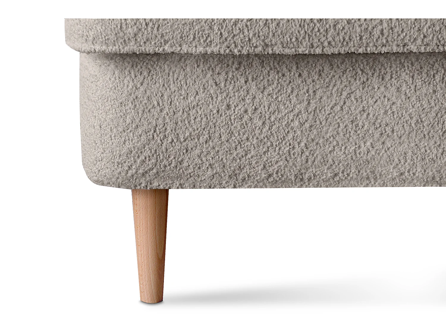 Fauteuil classique 2 places - beige clair - STRALIS