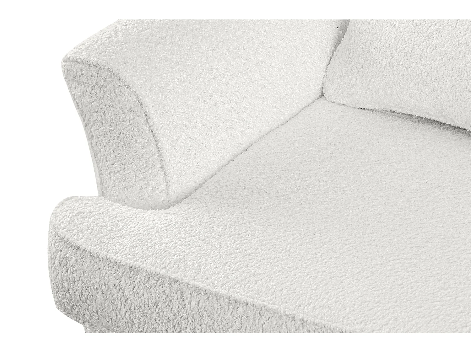 Fauteuil double classique - blanc - STRALIS
