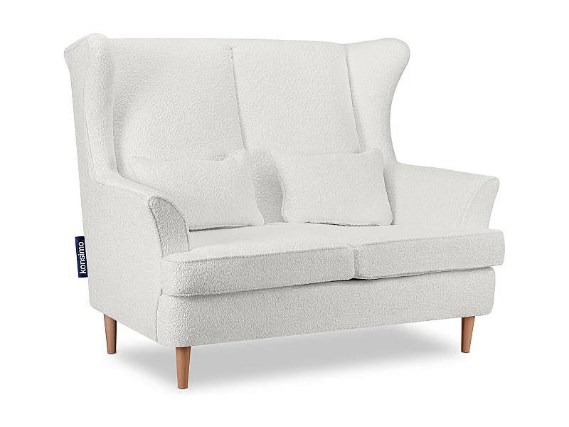 Fauteuil double classique - blanc - STRALIS